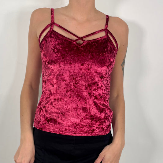 Red Velvet Top (M)