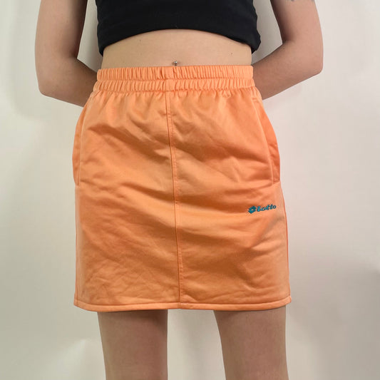 Y2KOrange Lotto Sport Skirt (W34)