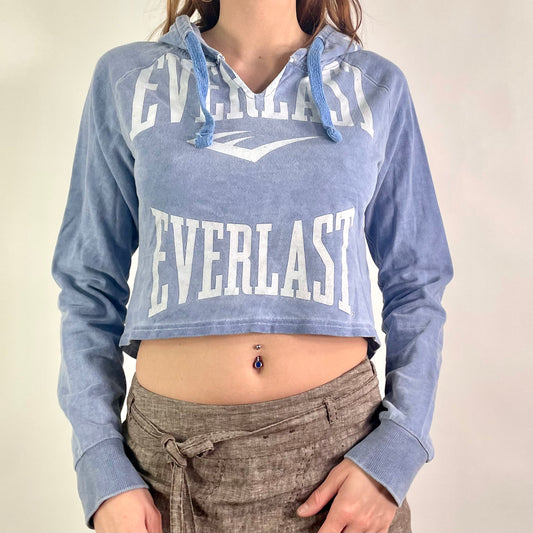 Y2KBlue Everlast Cropped Sweatshirt (S)