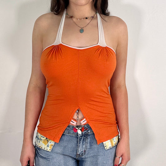 Orange Detailed Top (S)